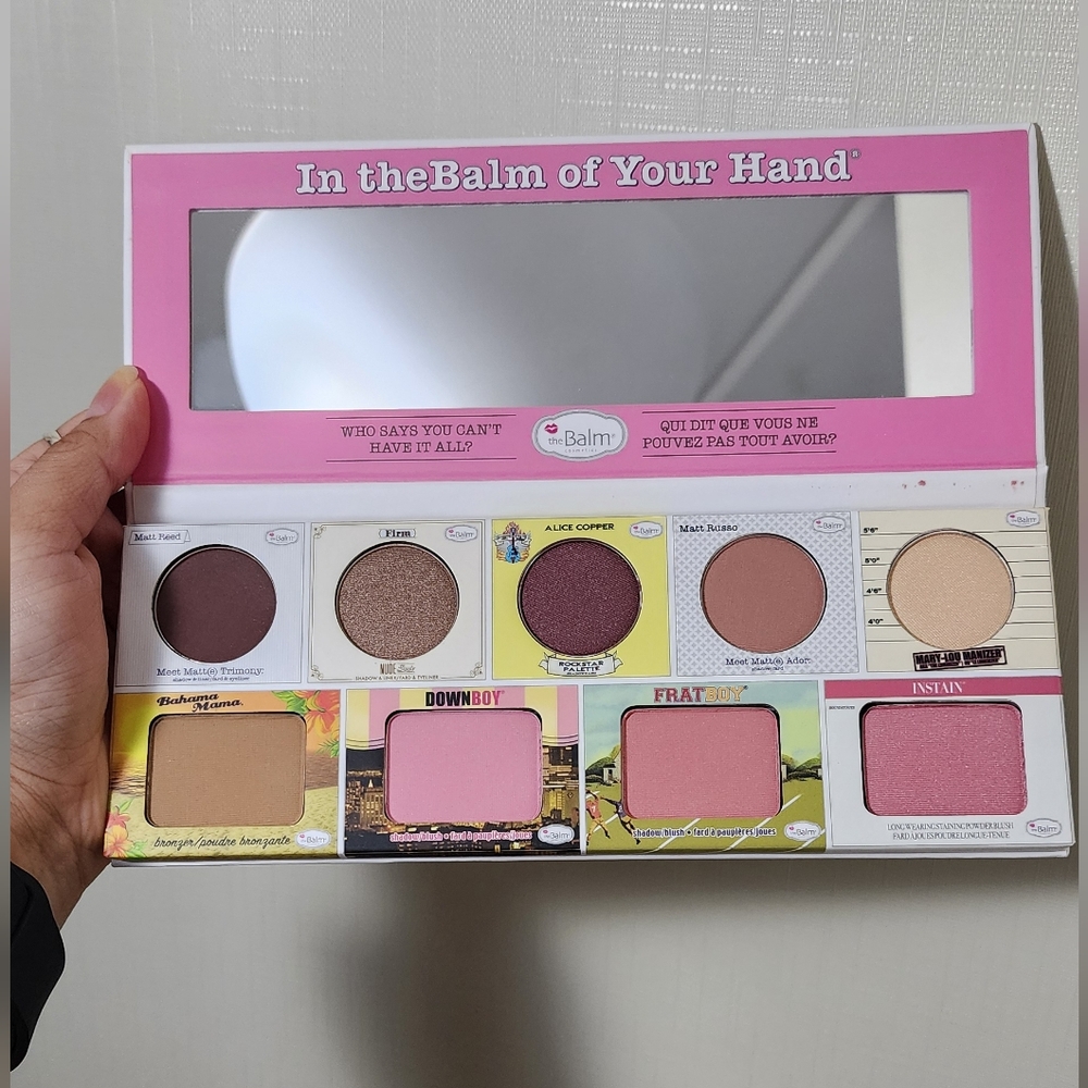 The balm cheek palette